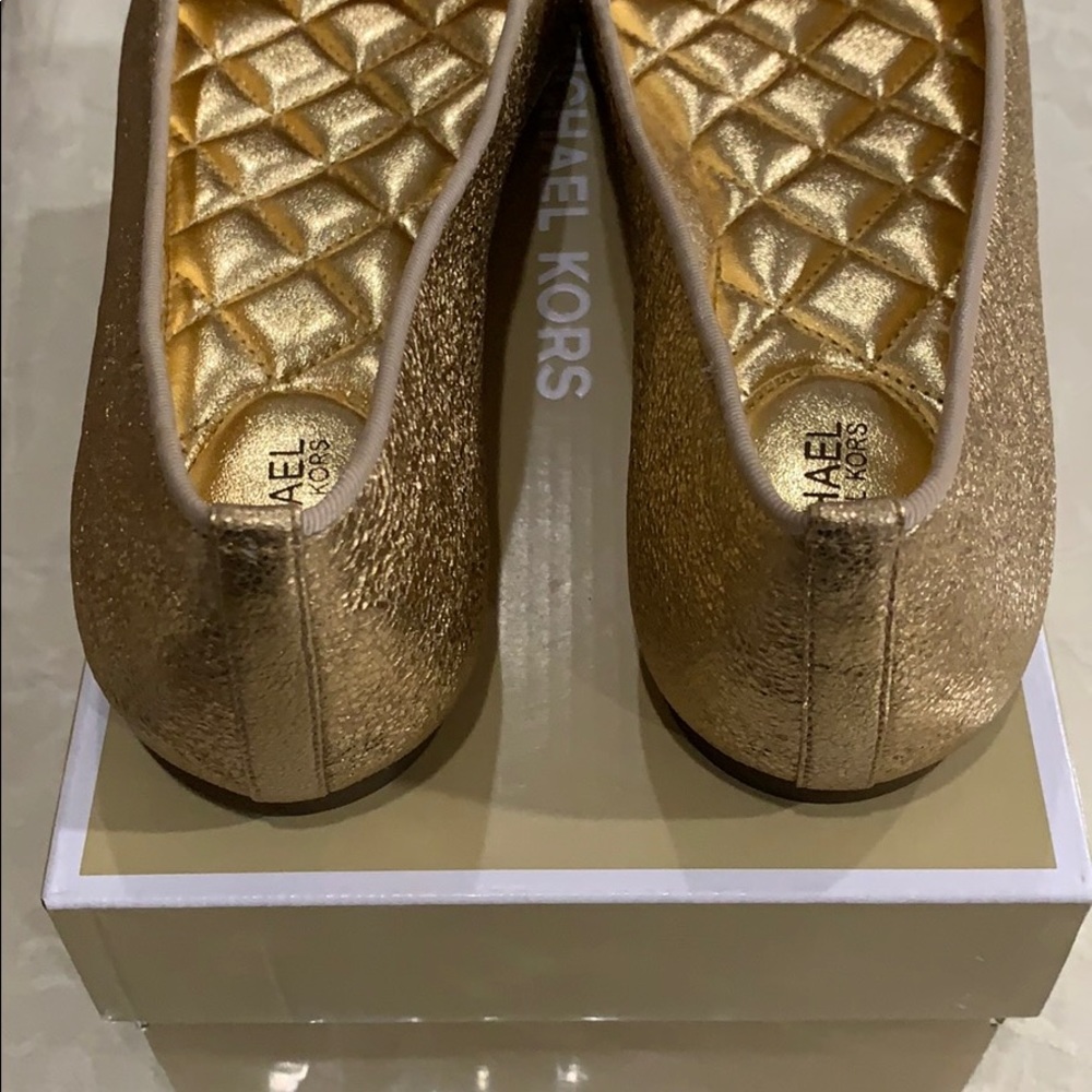 NWT Last One Michael Kors Alice Ballet Flats - Picture 8 of 8